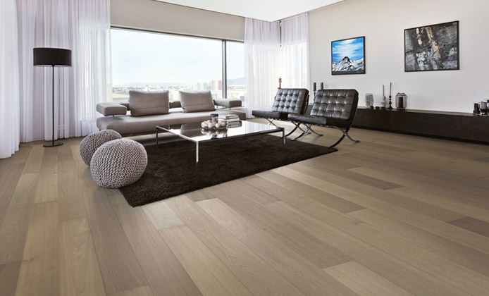 Паркетная доска Kahrs Столичная Дуб Берлин Berlin 151N4AEKFMKW220 Calm 2266×187×15 фото в интерьере